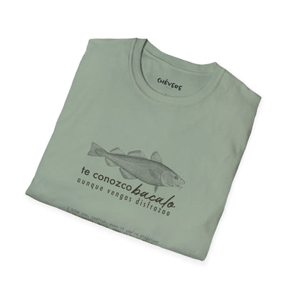 TE CONOZCO BACALAO 🐟😆 - Camiseta Unisex Softstyle