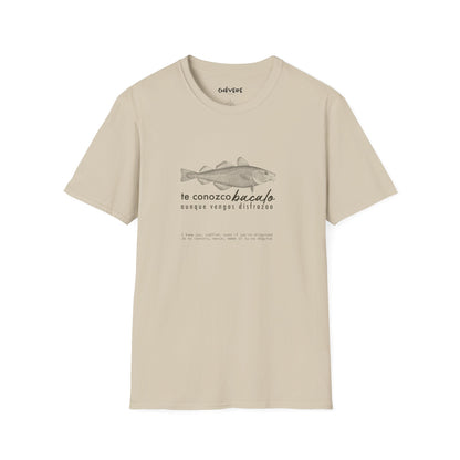 TE CONOZCO BACALAO 🐟😆 - Camiseta Unisex Softstyle