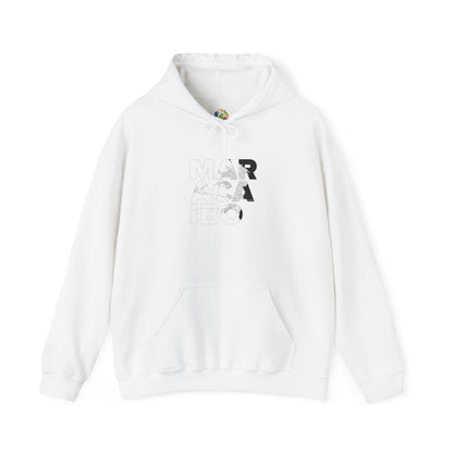 MARACAIBO TYPO Heavy Blend™ - Sudadera con Capucha - Diseño Gráfico Minimalista