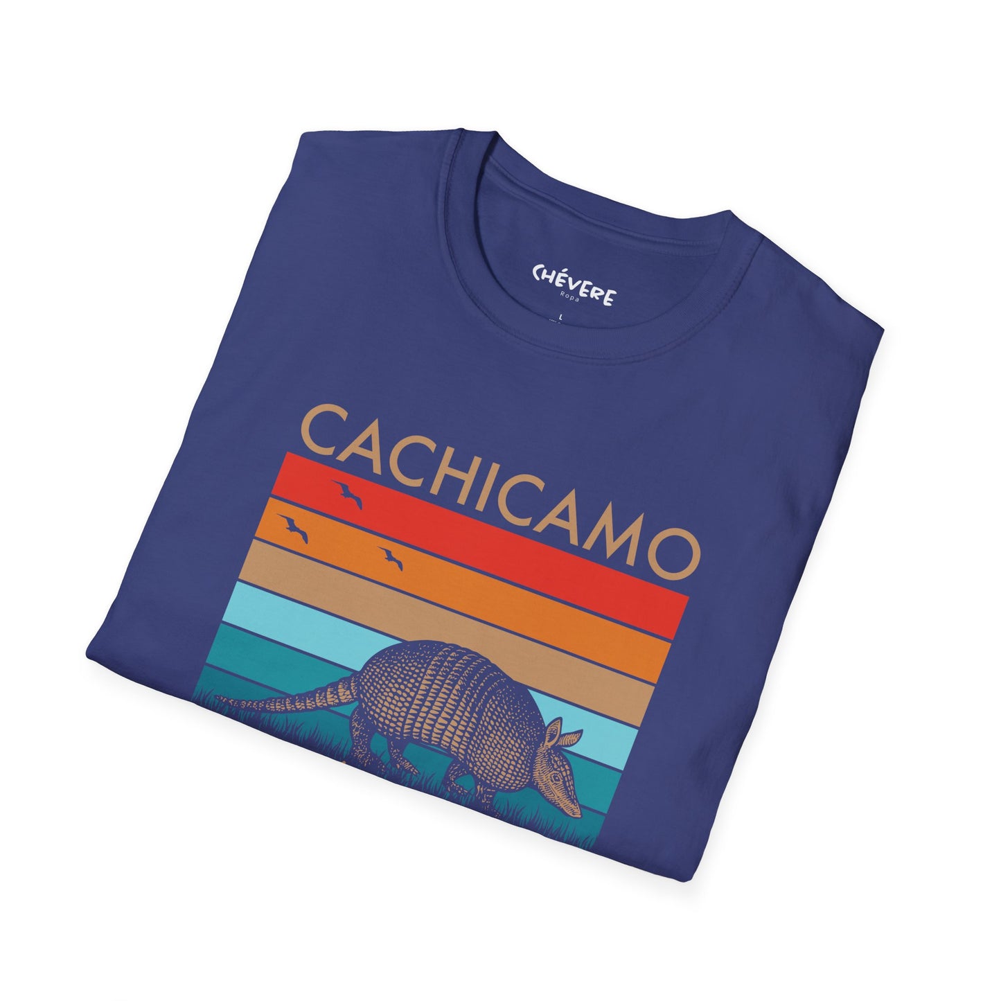 CACHICAMO DICIÉNDOLE A MORROCOY  🐢 CONCHUDO - Camiseta Vintage Unisex Softstyle