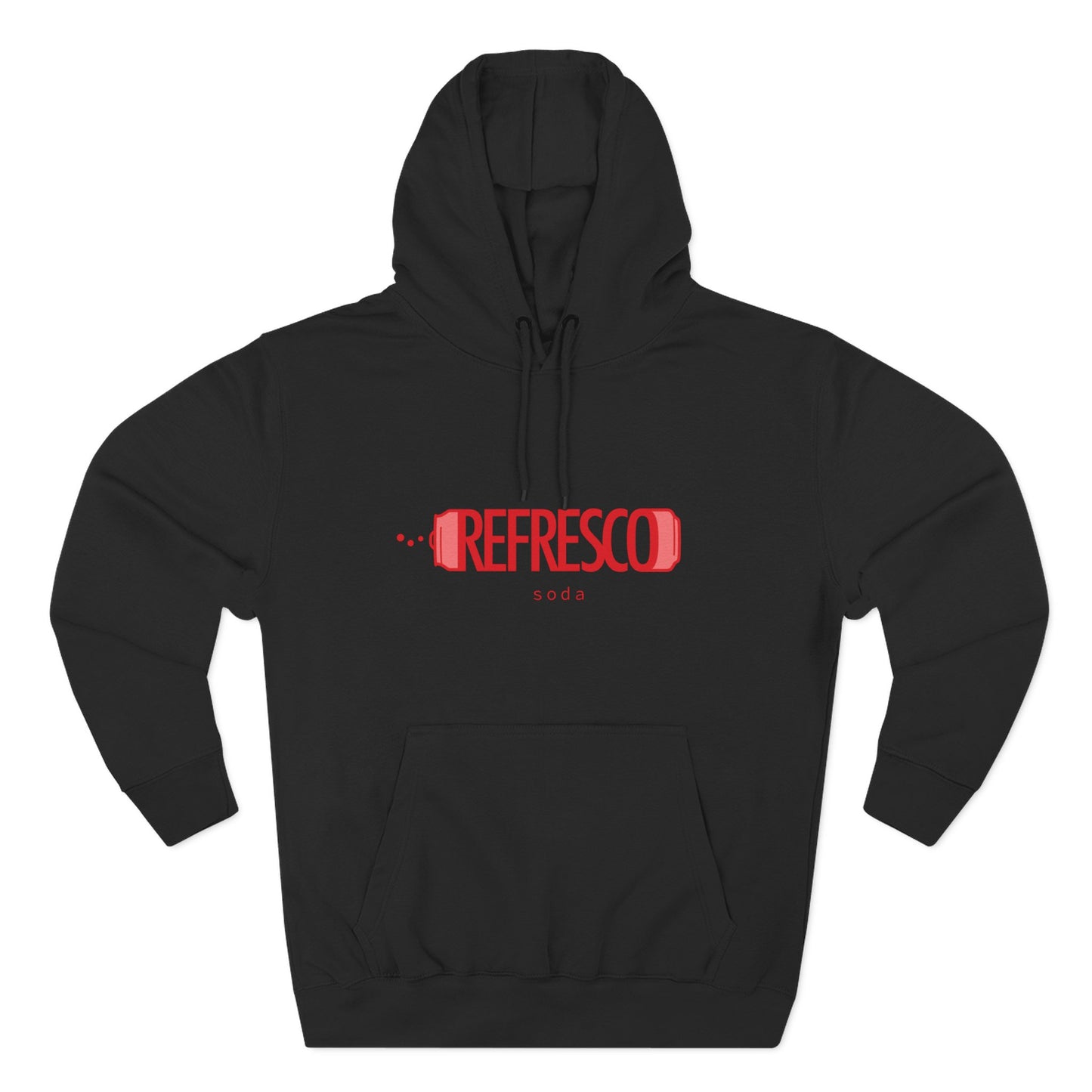 Hoodie “Refresco” – Suéter Unisex de Fleece, Cómodo, Casual y con Identidad Venezolana