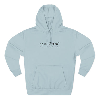 Hoodie “No sea toche” – Suéter Unisex de Fleece, Cómodo, Divertido y con Identidad Venezolana