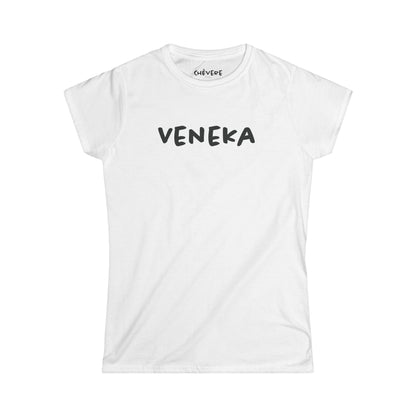 Veneka - Camiseta para Mujer  — Franela Minimalista