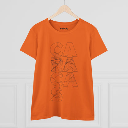Caracas Outline Graphic Tee — Women's City Map Tee