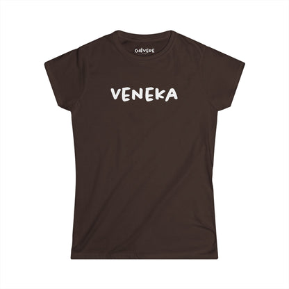 Veneka - Camiseta para Mujer  — Franela Minimalista