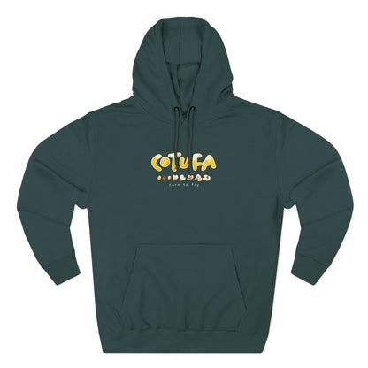 Hoodie “Cotufa” – Suéter Unisex de Fleece, Cómodo, Casual y con Sabor Venezolano