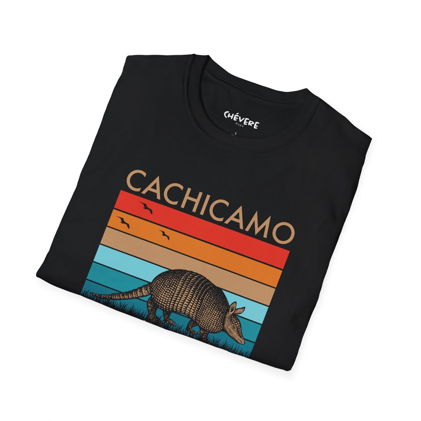 CACHICAMO DICIÉNDOLE A MORROCOY  🐢 CONCHUDO - Camiseta Vintage Unisex Softstyle
