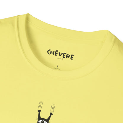 SAPE GATO - Camiseta Unisex Softstyle