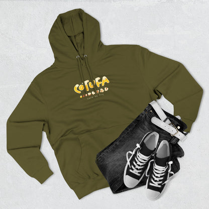 Hoodie “Cotufa” – Suéter Unisex de Fleece, Cómodo, Casual y con Sabor Venezolano