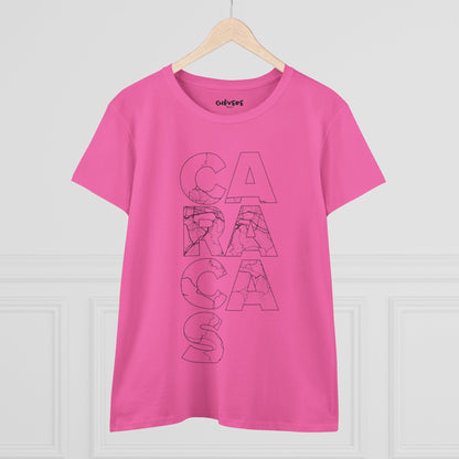Caracas Outline Graphic Tee — Women's City Map Tee