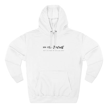 Hoodie “No sea toche” – Suéter Unisex de Fleece, Cómodo, Divertido y con Identidad Venezolana