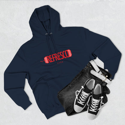 Hoodie “Refresco” – Suéter Unisex de Fleece, Cómodo, Casual y con Identidad Venezolana