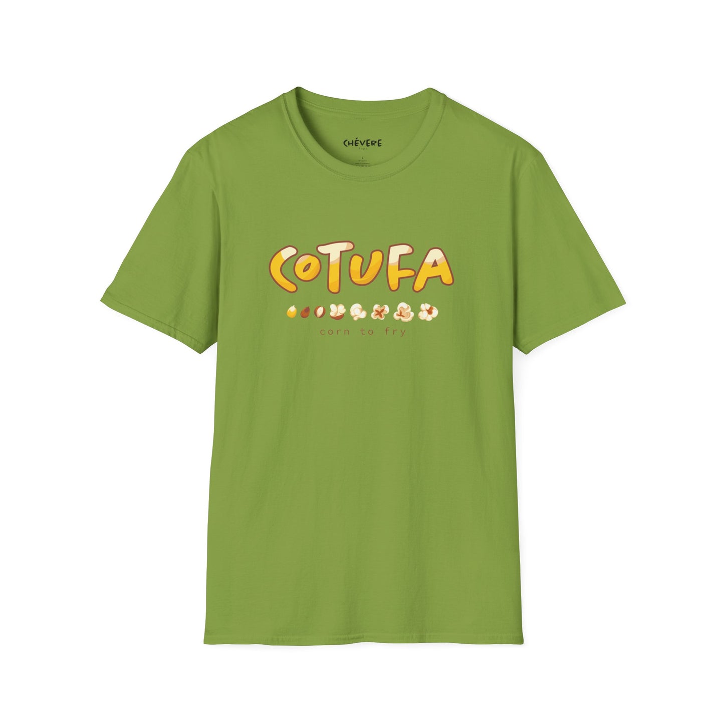 COTUFA "Corn to Fry" 🌽🍿 - Camiseta Unisex Softstyle