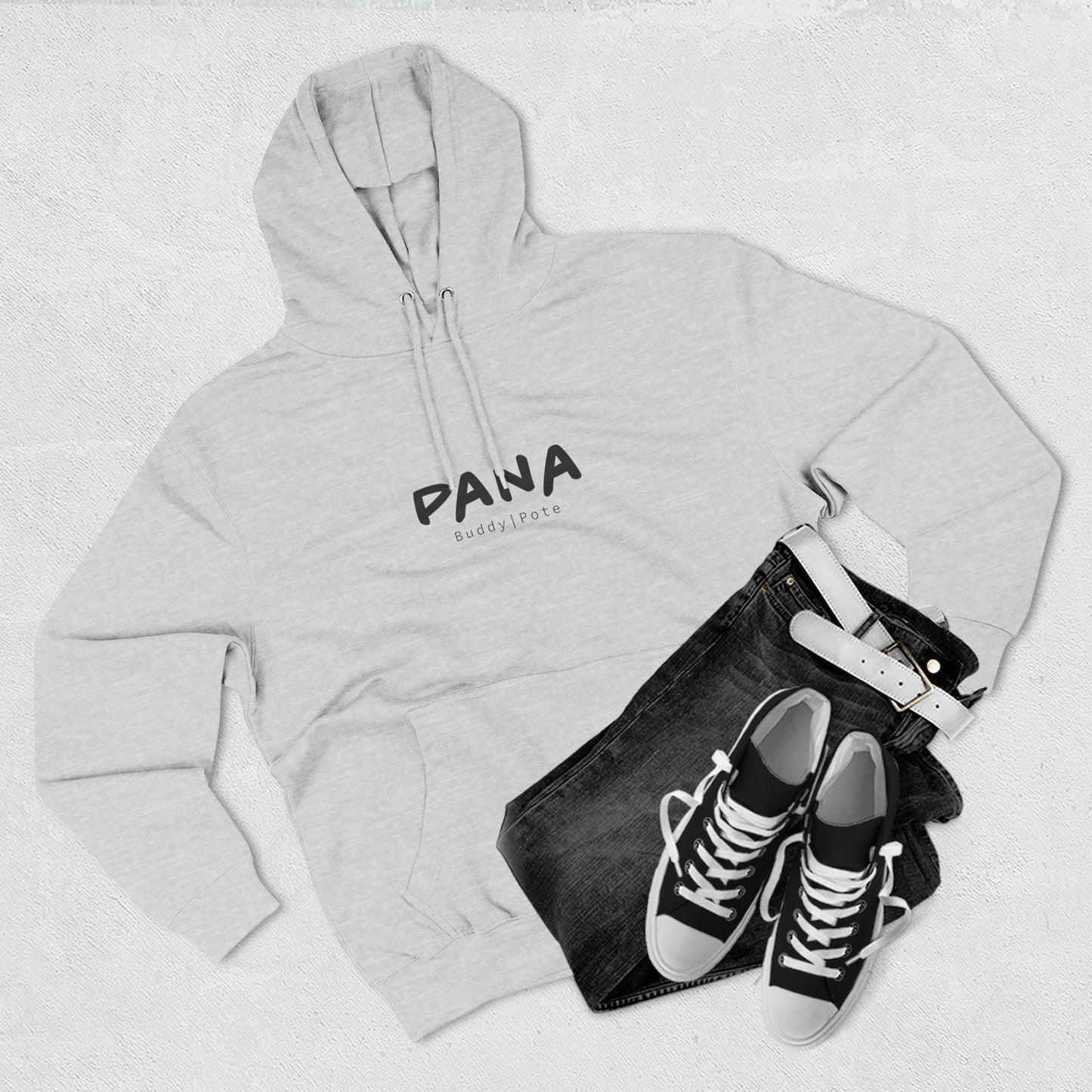 Suéter PANA – Hoodie Unisex de Fleece Cómodo y Moderno, ideal para el día a día y regalar con estilo venezolano