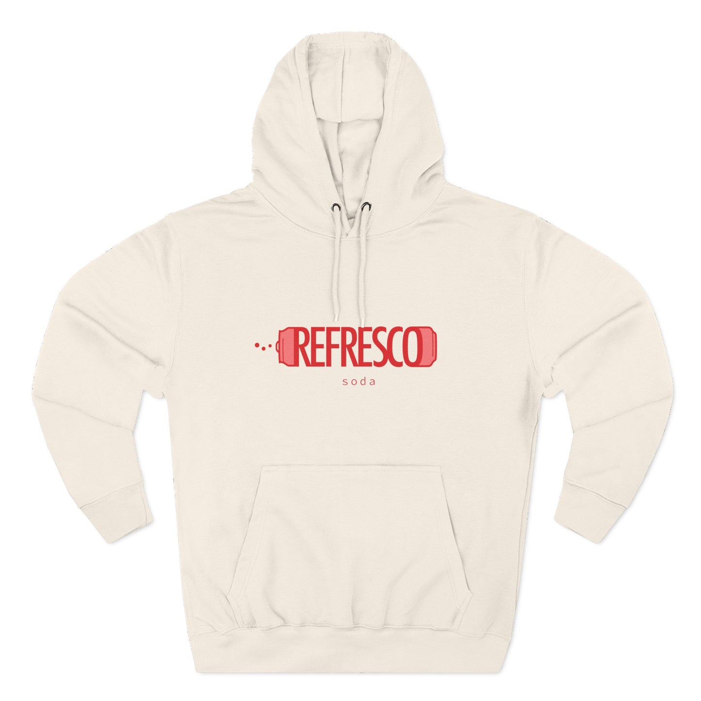 Hoodie “Refresco” – Suéter Unisex de Fleece, Cómodo, Casual y con Identidad Venezolana