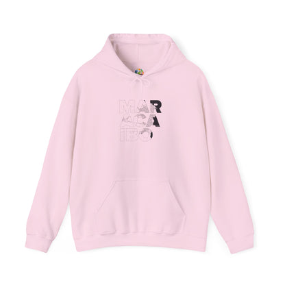 MARACAIBO TYPO Heavy Blend™ - Sudadera con Capucha - Diseño Gráfico Minimalista