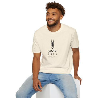 SAPE GATO - Camiseta Unisex Softstyle