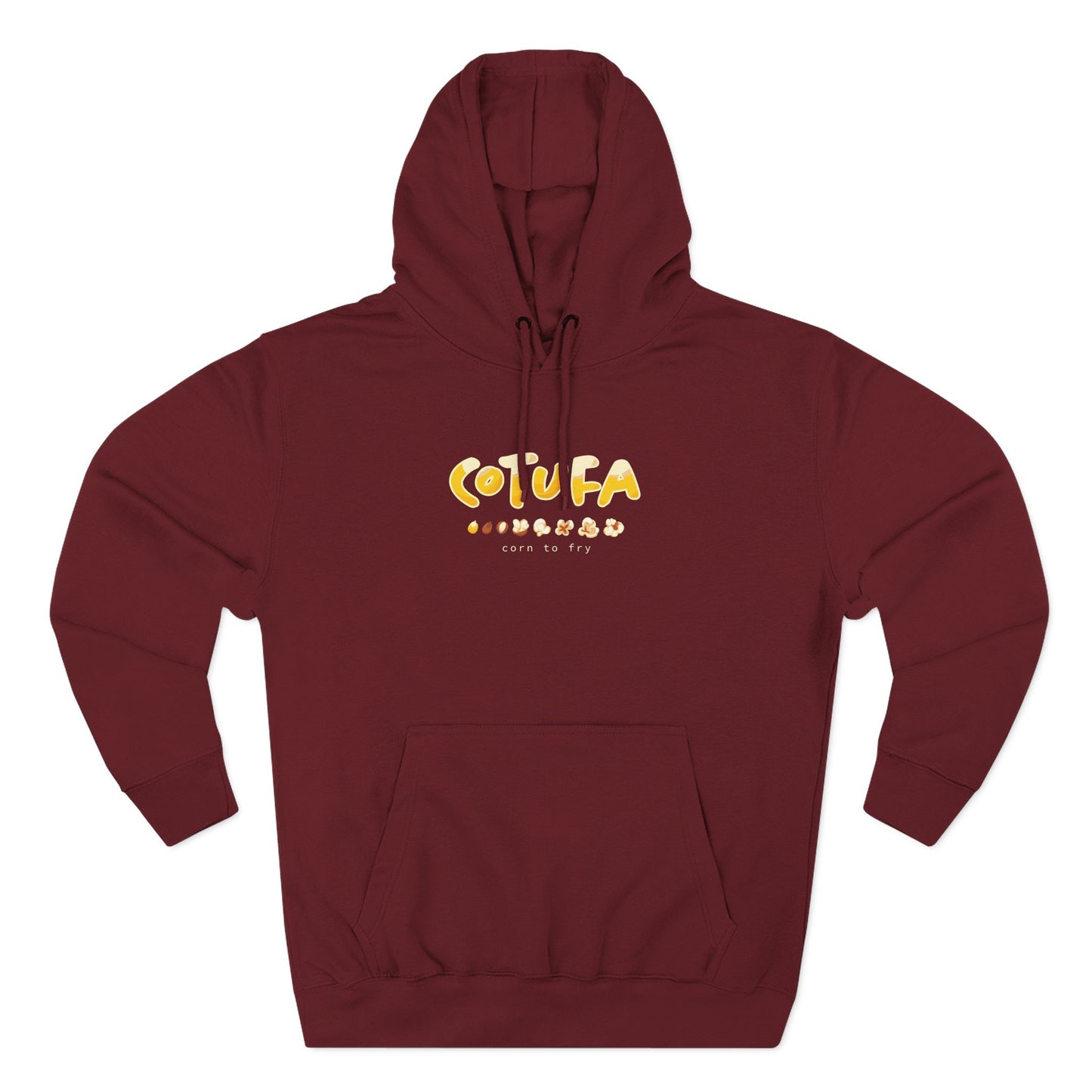 Hoodie “Cotufa” – Suéter Unisex de Fleece, Cómodo, Casual y con Sabor Venezolano