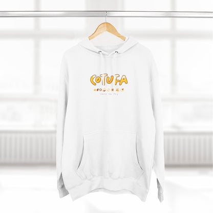 Hoodie “Cotufa” – Suéter Unisex de Fleece, Cómodo, Casual y con Sabor Venezolano