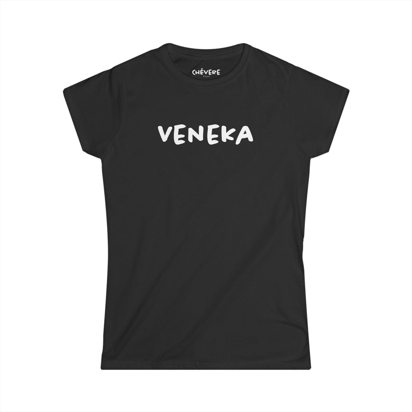 Veneka - Camiseta para Mujer  — Franela Minimalista