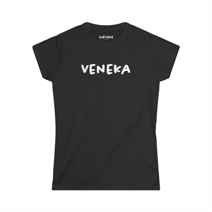 Veneka - Camiseta para Mujer  — Franela Minimalista