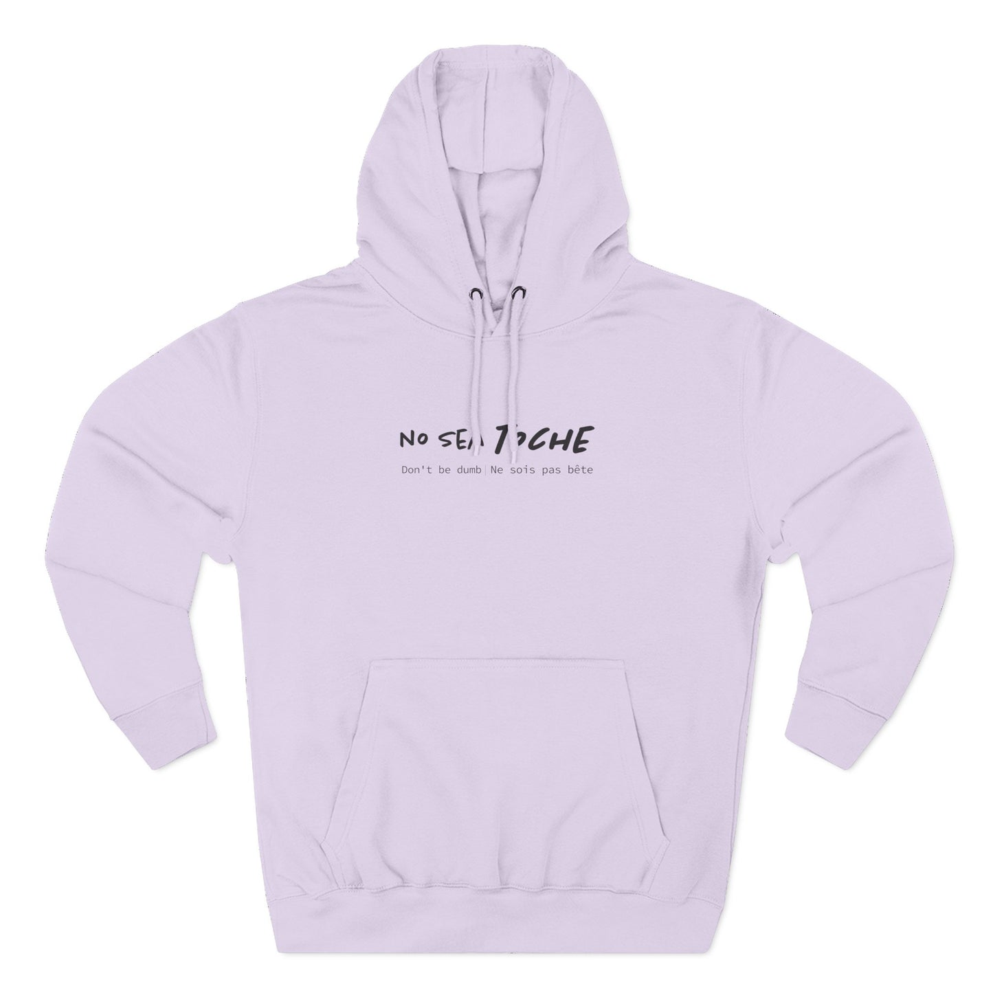 Hoodie “No sea toche” – Suéter Unisex de Fleece, Cómodo, Divertido y con Identidad Venezolana