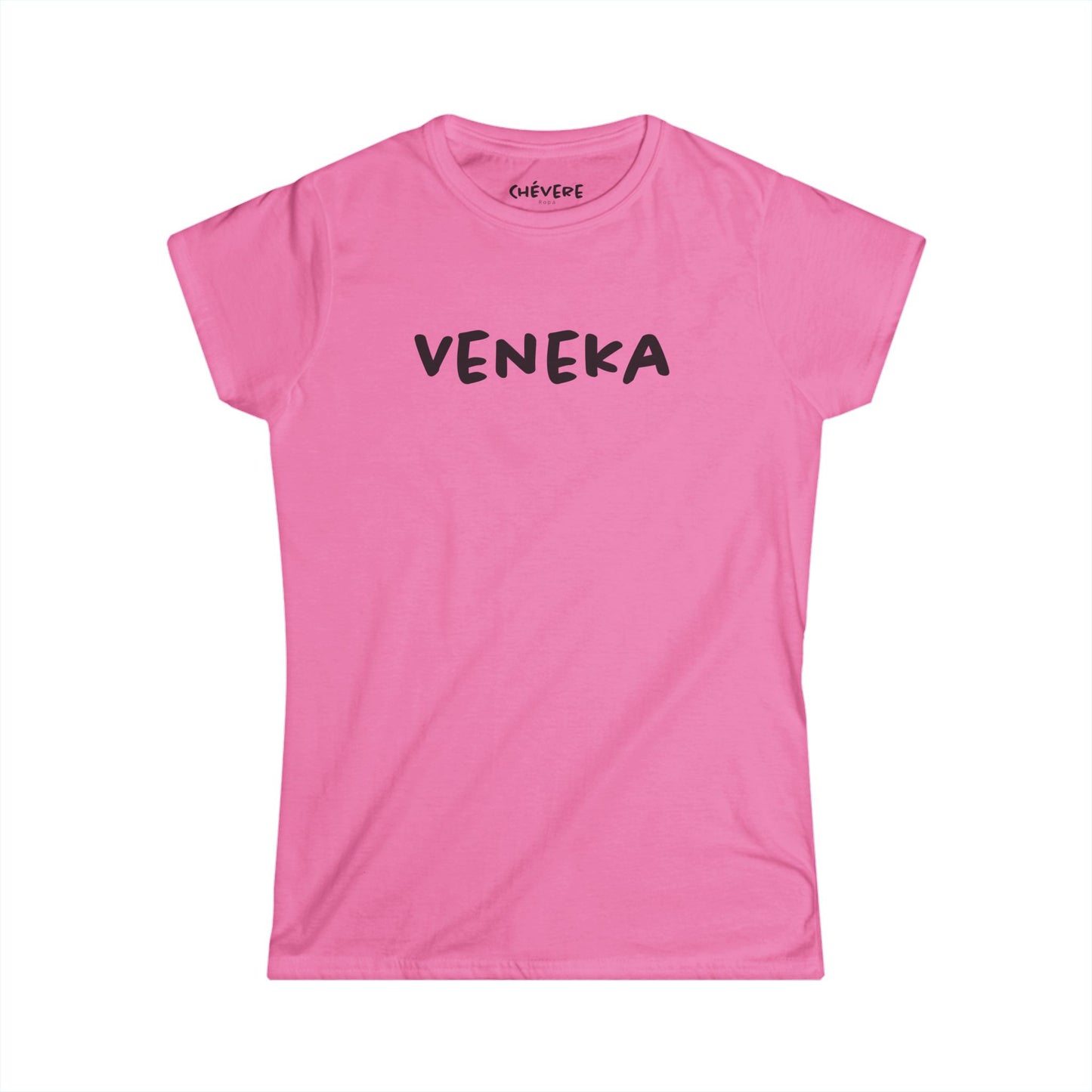 Veneka - Camiseta para Mujer  — Franela Minimalista