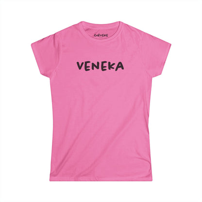 Veneka - Camiseta para Mujer  — Franela Minimalista