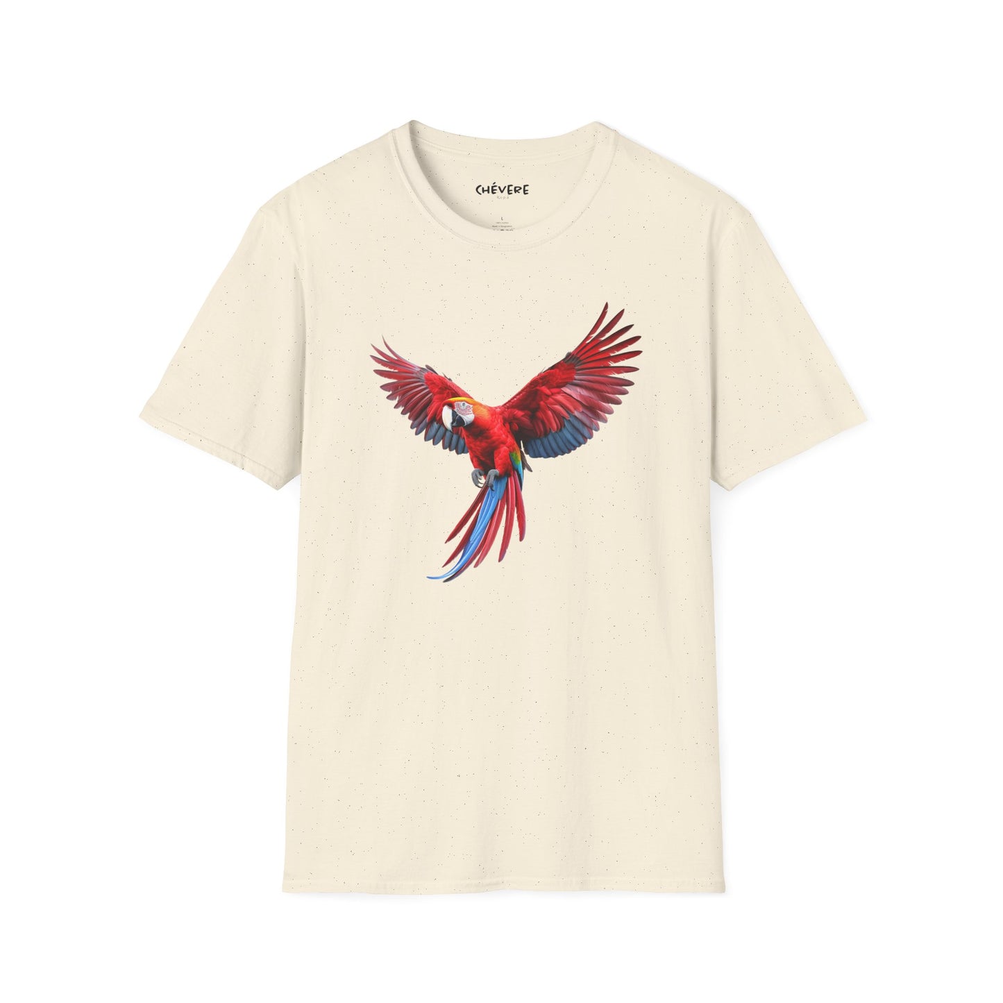 Camiseta — Franela con Gráfico Vibrante de Guacamaya