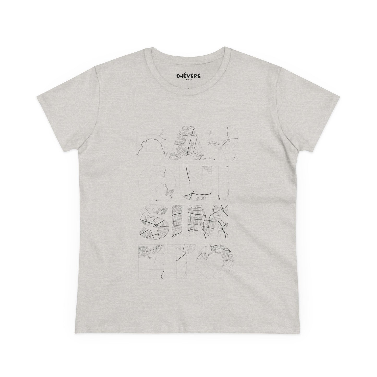 Women's Tee — Minimalist Sketch Sailboat Graphic