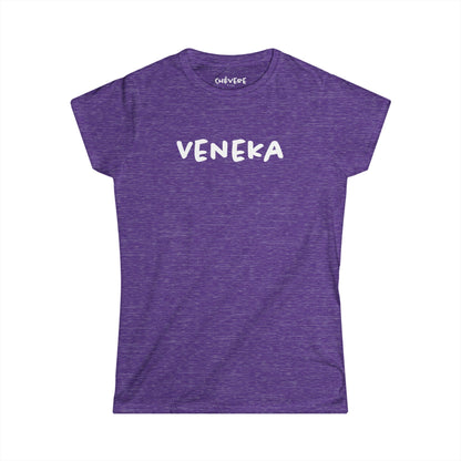 Veneka - Camiseta para Mujer  — Franela Minimalista