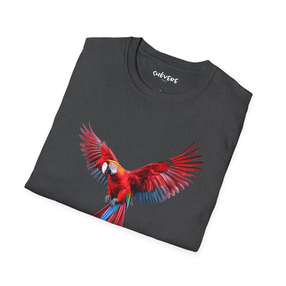 Camiseta — Franela con Gráfico Vibrante de Guacamaya