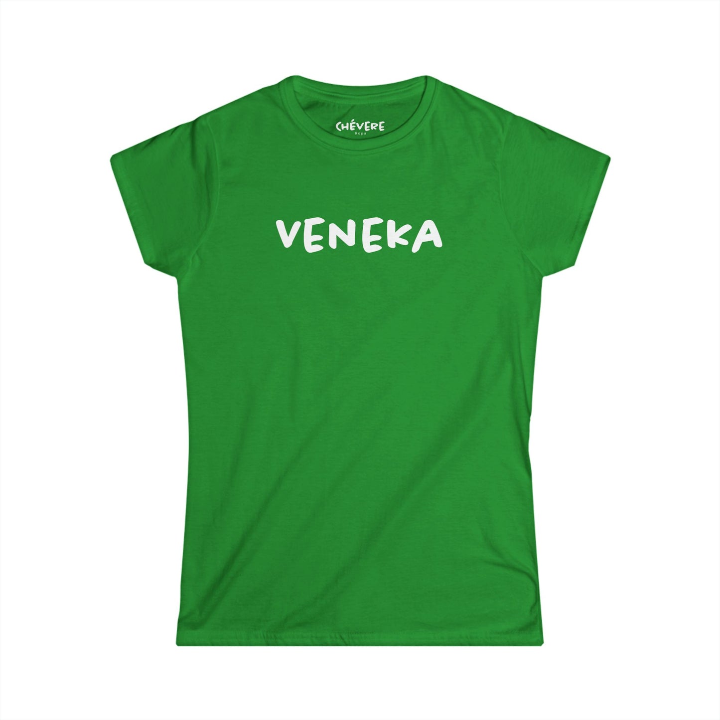 Veneka - Camiseta para Mujer  — Franela Minimalista
