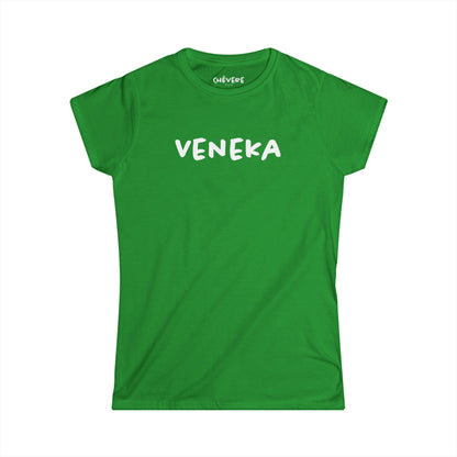 Veneka - Camiseta para Mujer  — Franela Minimalista