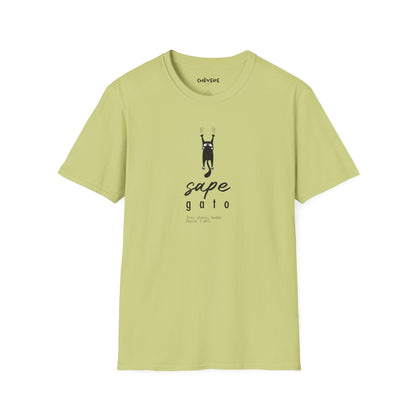 SAPE GATO - Camiseta Unisex Softstyle