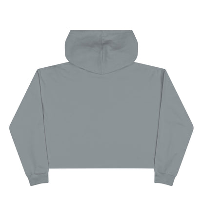 Crop Hoodie — Red Macaw Graphic Cropped Hoodie