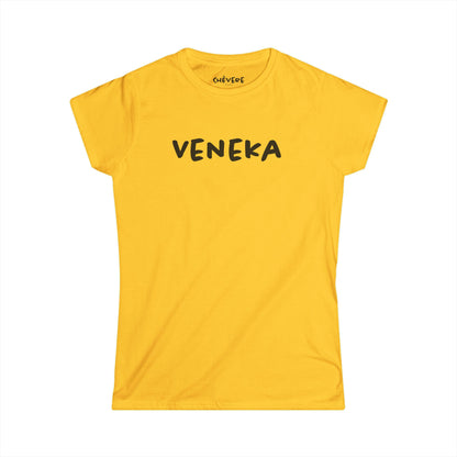 Veneka - Camiseta para Mujer  — Franela Minimalista