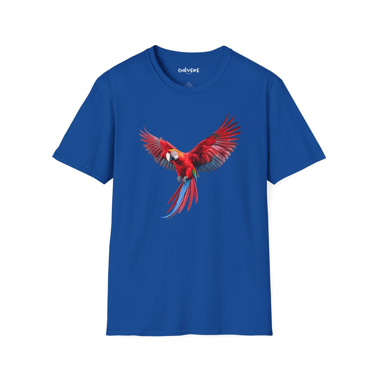 Camiseta — Franela con Gráfico Vibrante de Guacamaya