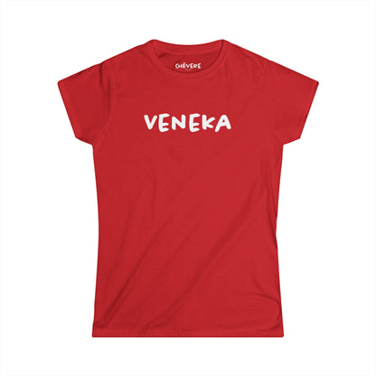 Veneka - Camiseta para Mujer  — Franela Minimalista