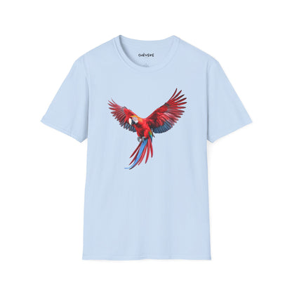 Camiseta — Franela con Gráfico Vibrante de Guacamaya