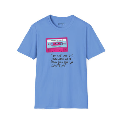 YO ME RÍO DE JANEIRO – Camiseta DAMA - Estilo y Humor con un Toque Vintage