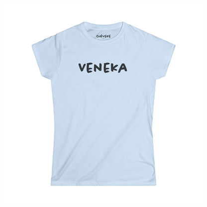 Veneka - Camiseta para Mujer  — Franela Minimalista