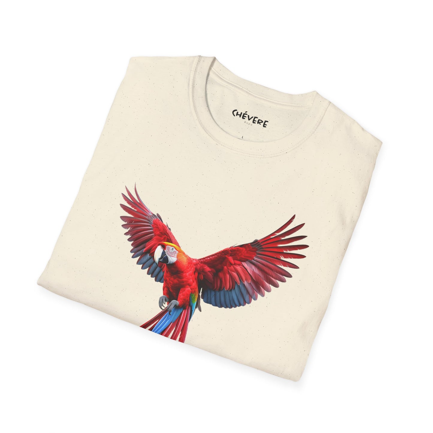 Camiseta — Franela con Gráfico Vibrante de Guacamaya
