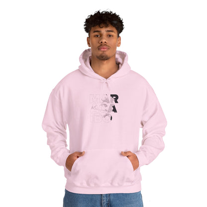 MARACAIBO TYPO Heavy Blend™ - Sudadera con Capucha - Diseño Gráfico Minimalista