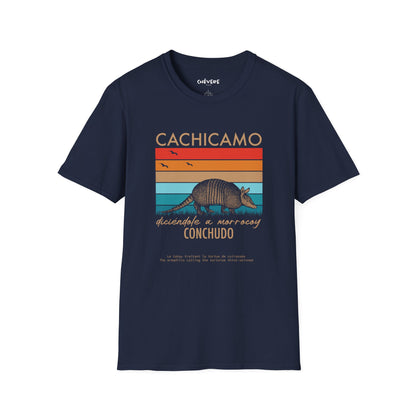 CACHICAMO DICIÉNDOLE A MORROCOY  🐢 CONCHUDO - Camiseta Vintage Unisex Softstyle