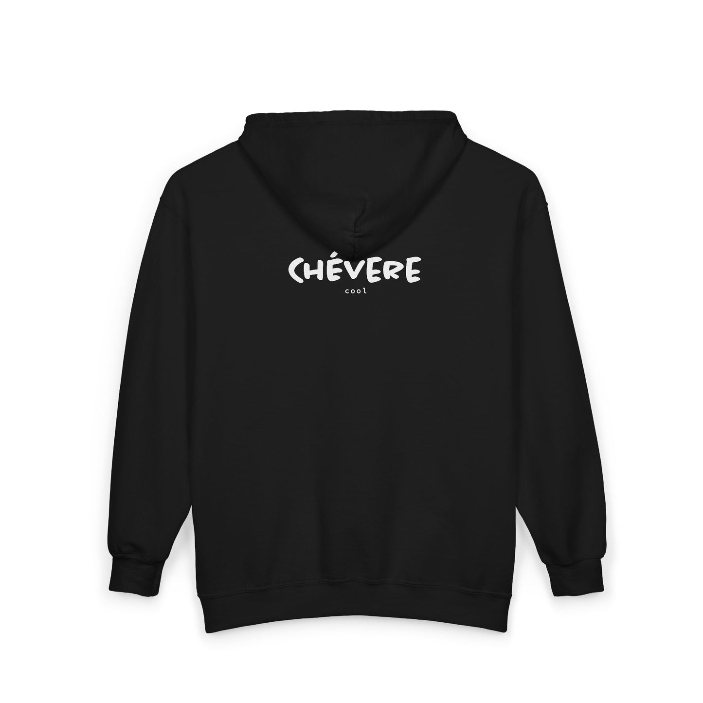 Caracas Street Sign Zip Hoodie — Chevere Logo Back