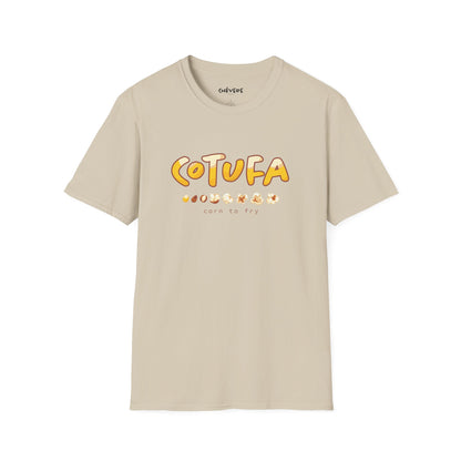 COTUFA "Corn to Fry" 🌽🍿 - Camiseta Unisex Softstyle