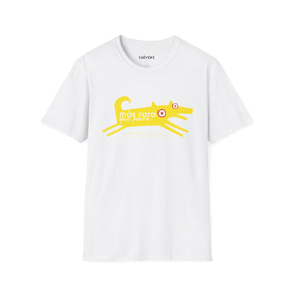 MÁS RARO QUE PERRO AMARILLO - Camiseta unisex Softstyle