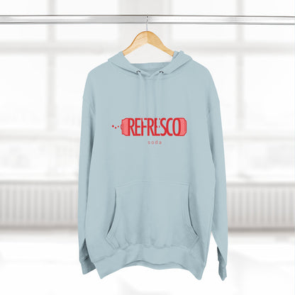 Hoodie “Refresco” – Suéter Unisex de Fleece, Cómodo, Casual y con Identidad Venezolana