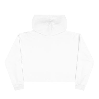 Crop Hoodie — Red Macaw Graphic Cropped Hoodie